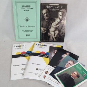 Knights of Columbus Lot Constitution Laws 2015 Apostle's Creed 1 2 Prayer Book